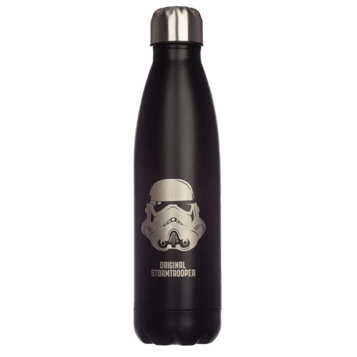 Termos în Oțel cu Termometru 500ml - Originalul Stormtrooper - Negru