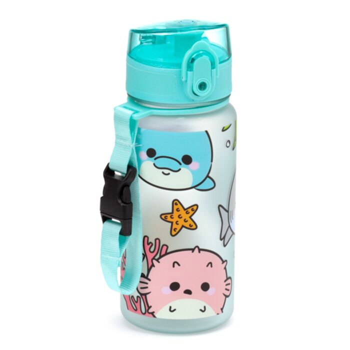 Sticlă Rezistentă la Spargere pentru Copii 350ml - Animale Marine - Adoramals