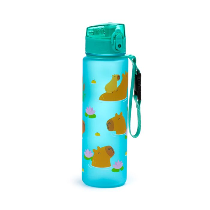 Sticlă Rezistentă la Spargere pentru Copii 600ml - Capibara