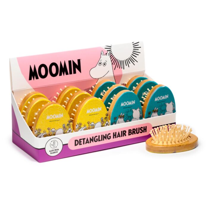 Perie de Păr în Bambus 100% - Moomin