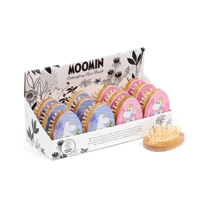 Perie de Păr în Bambus 100% - Moomin și Tammi