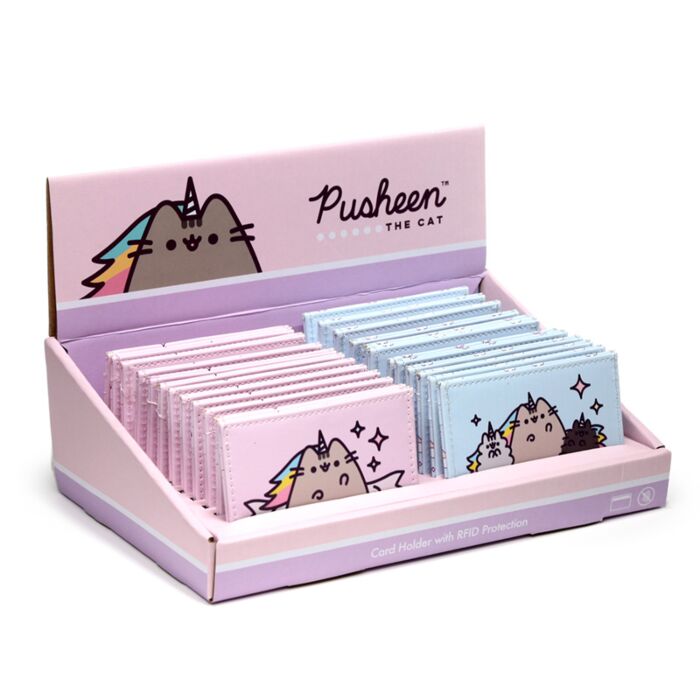 Portofel cu Protecție RFID - Pisica Pusheen