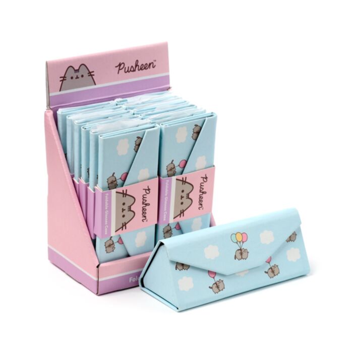 Cutie pentru Ochelari Trifold - Pisica Pusheen - Baloane