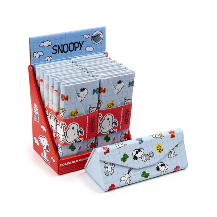 Cutie pentru Ochelari Trifold - Peanuts Snoopy & Woodstock