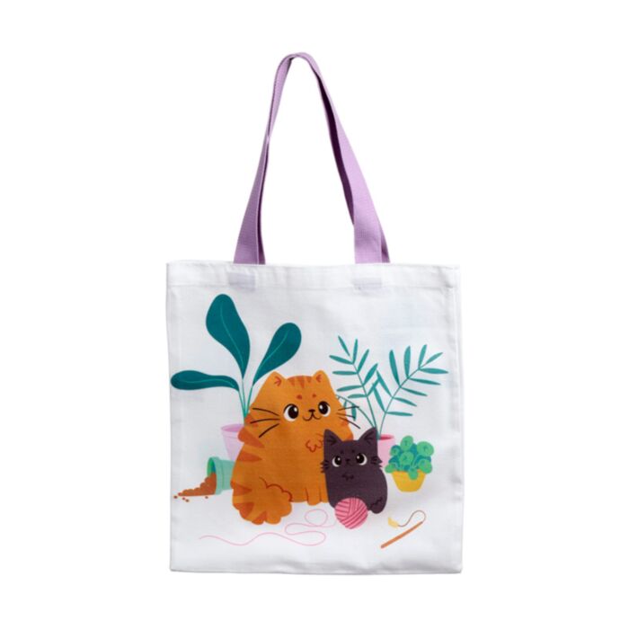 Geantă Tote - Pisicile Beans & Co