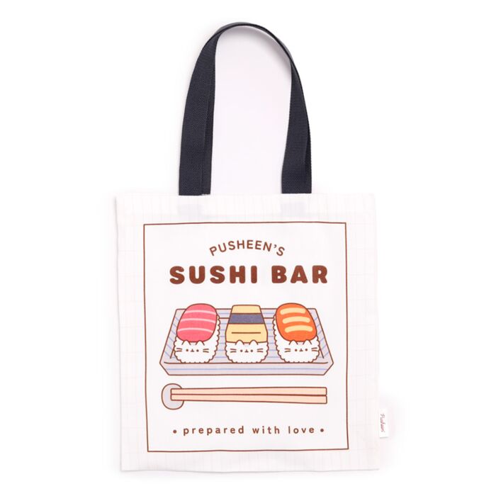 Geantă Tote - Pisica Pusheen - Sushi