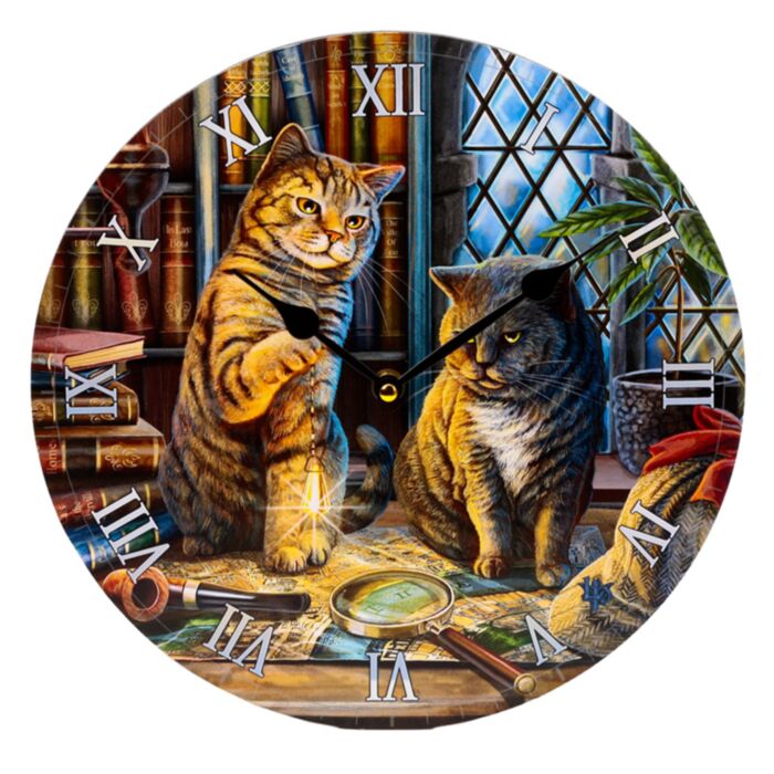 Ceas de Perete - Purrlock Holmes - Lisa Parker