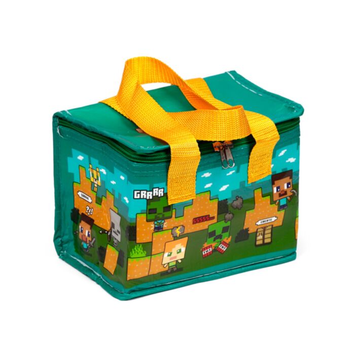 Geantă Termică pentru Mâncare în RPET - Steve & Alex - Minecraft 