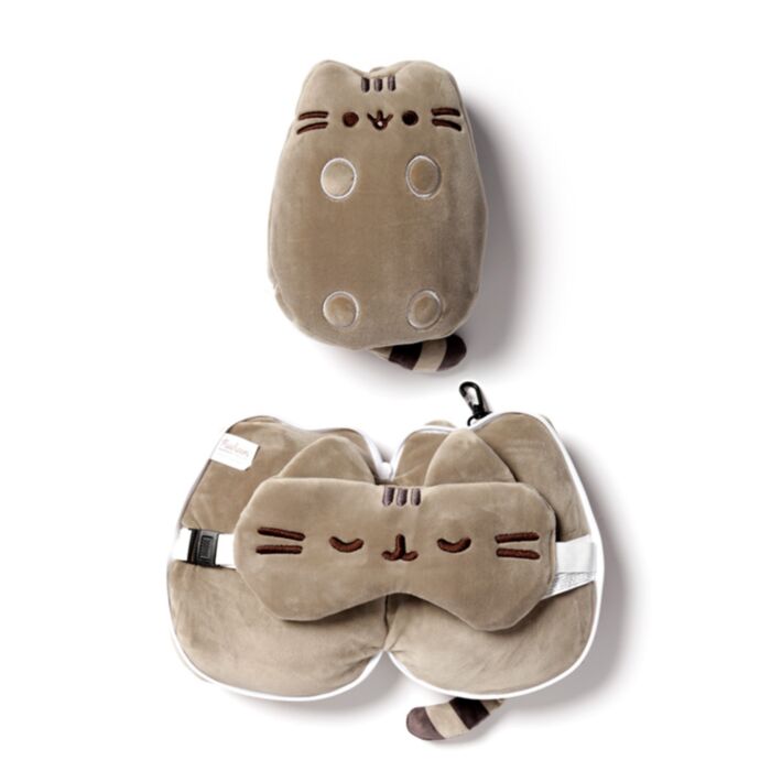 Pernă cu Mască de Ochi Relaxeazzz - Pisica Pusheen