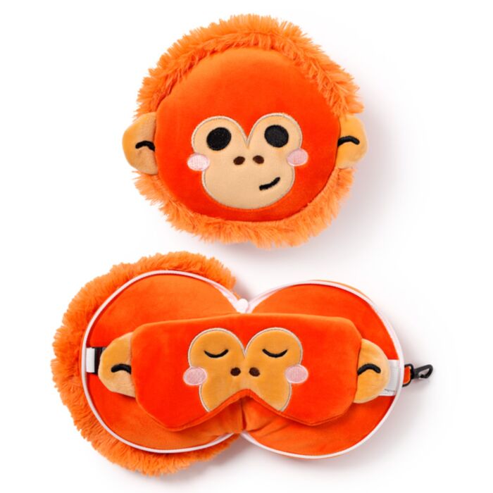 Pernă cu Mască de Ochi Relaxeazzz - Orangutan