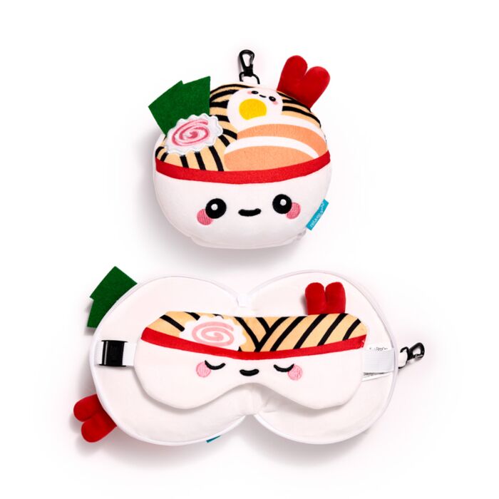 Pernă cu Mască de Ochi Relaxeazzz - Ramenul Nori