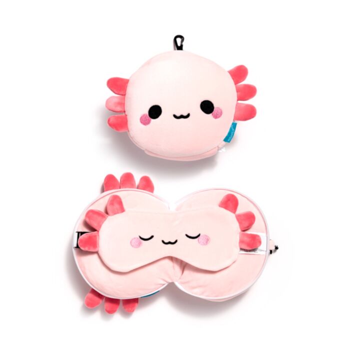 Pernă cu Mască de Ochi Relaxeazzz - Maddie Axolotl-ul