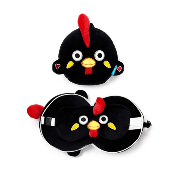 Pernă cu Mască de Ochi Relaxeazzz - Cocoș De Barcelos