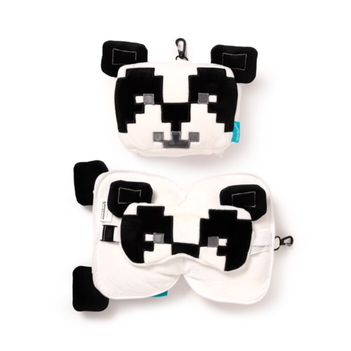 Pernă cu Mască de Ochi Relaxeazzz - Panda Minecraft 
