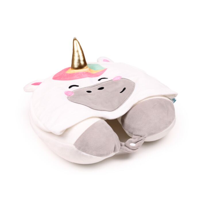 Pernă de Călătorie cu Glugă - Unicorn - Hoodeazzz