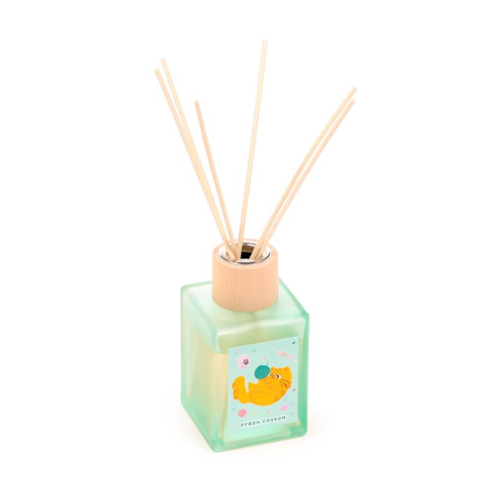 Parfum de Cameră cu Bețișoare 100ml - Bumbac Proaspăt Spălat