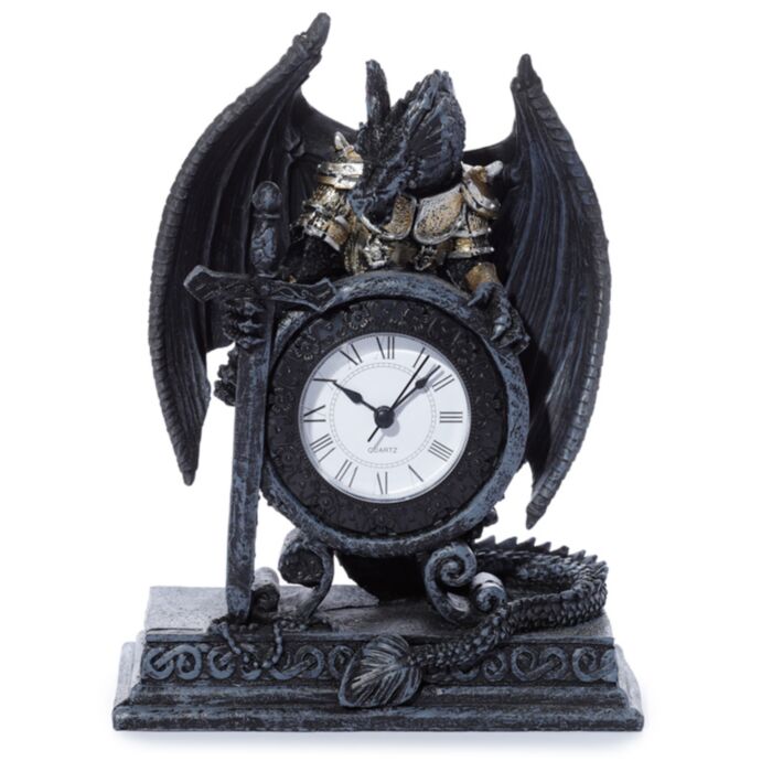 Ceas de Masă - Dragon în Armură