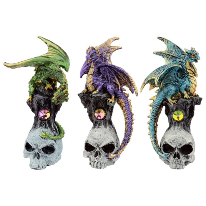Dragon pe Craniu cu Cristal - Dark Legends