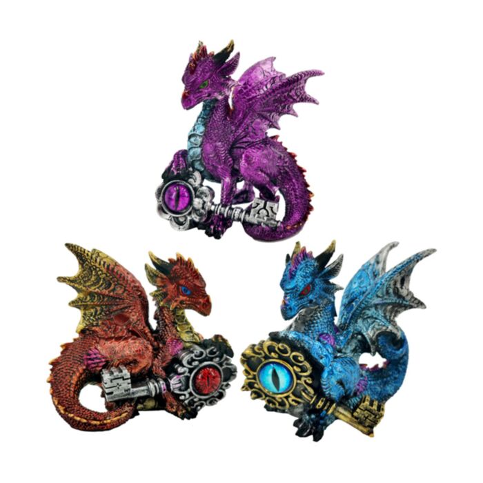 Set 3 Dragoni cu Chei