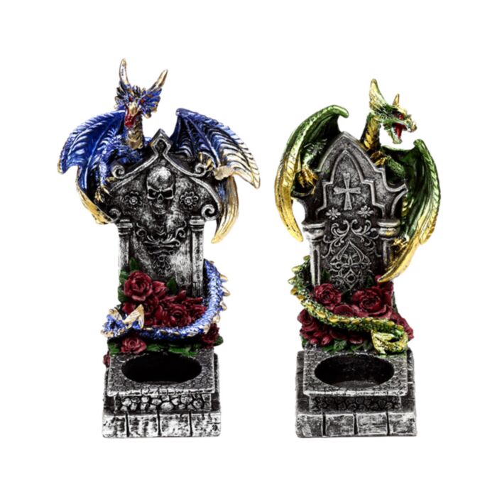 Suport de Candelă - Dragonul Legendei Întunacate - Gardianul Morților