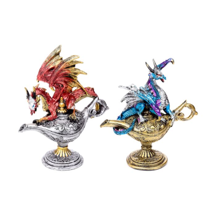Dragon pe Lampă Magică