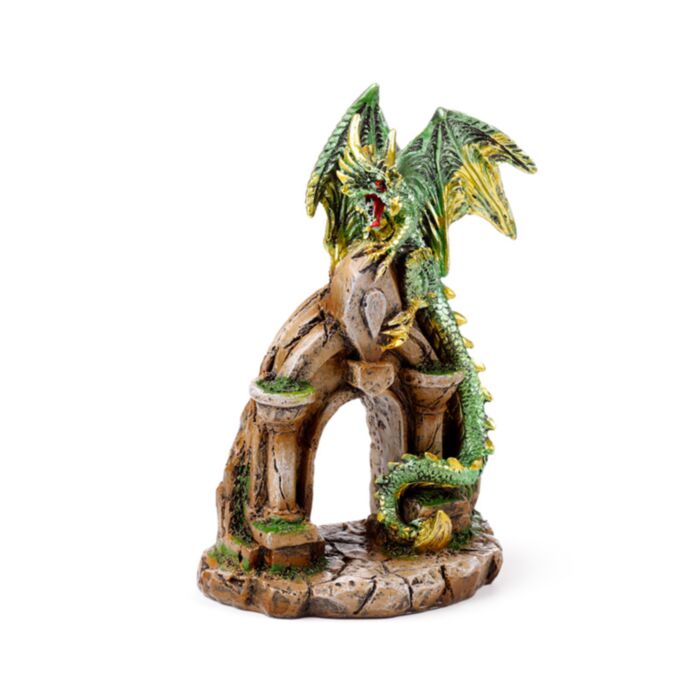 Dragon Verde pe Portal din Piatră