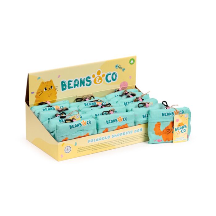 Geantă Pliabilă - Pisicile Beans & Co