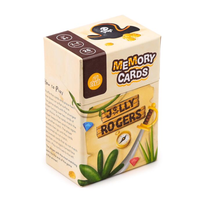 Memory - Joc de Cărți - Pirații Jolly Rogers