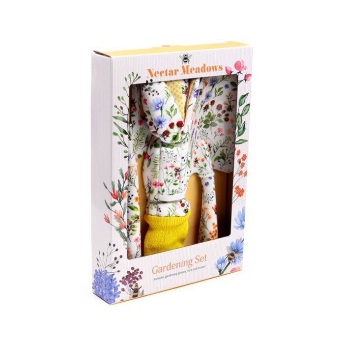 Set 3 Bucăți pentru Grădinărit în Ambalaj Cadou - Nectar Meadows