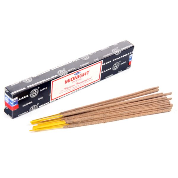 Bețișoare de Tămâie Nag Champa - Miezul Nopții