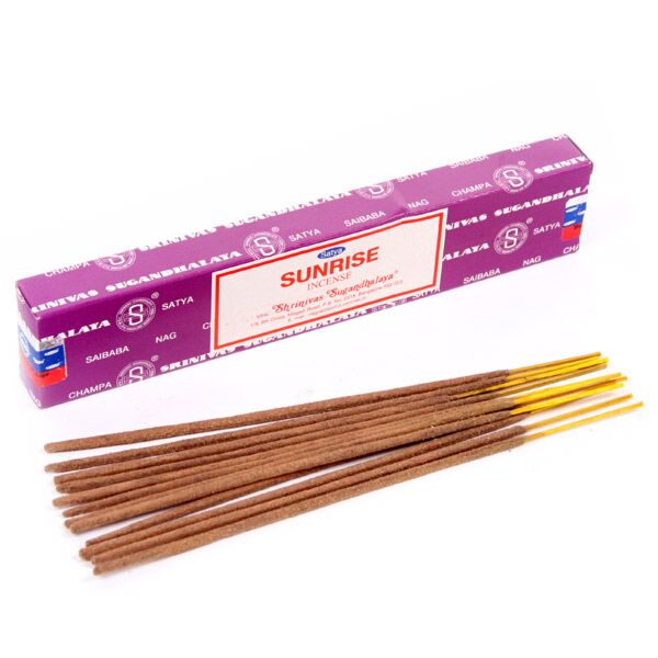 Bețișoare de Tămâie Nag Champa - Răsărit de Soare