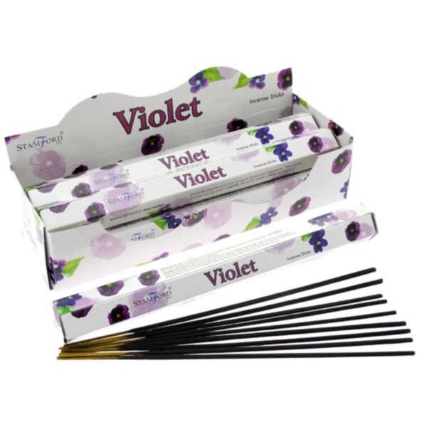 37104 Bețișoare de Tămâie Stamford Premium - Violete