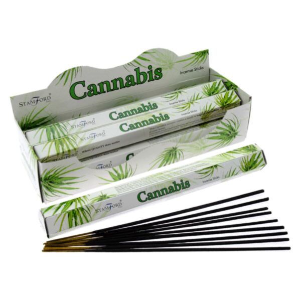 37110 Bețișoare de Tămâie Stamford Premium - Cannabis