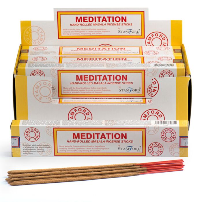Bețișoare de Tămâie Stamfrod Masala - Meditație