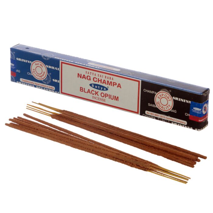01307 Bețișoare de Tămâie Satya - Nag Champa - Opiu Negru