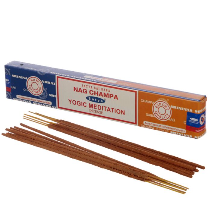 01342 Bețișoare de Tămâie Satya - Nag Champa - Yogi Meditation