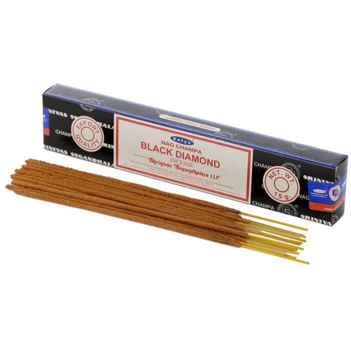 01346 Bețișoare de Tămâie Satya Nag Champa - Diamant Negru