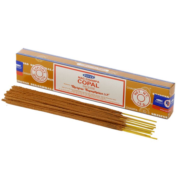 01348 Bețișoare de Tămâie Satya Nag Champa - Copal