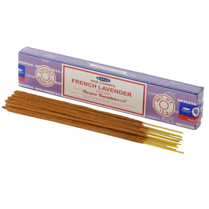 01353 Bețișoare de Tămâie Satya Nag Champa - Lavandă