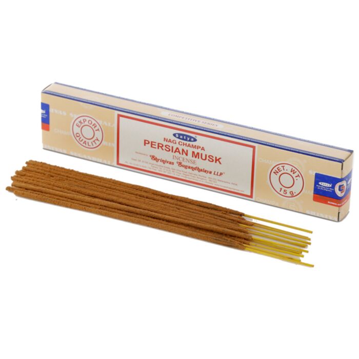 01361 Bețișoare de Tămâie Satya Nag Champa - Musc Persian