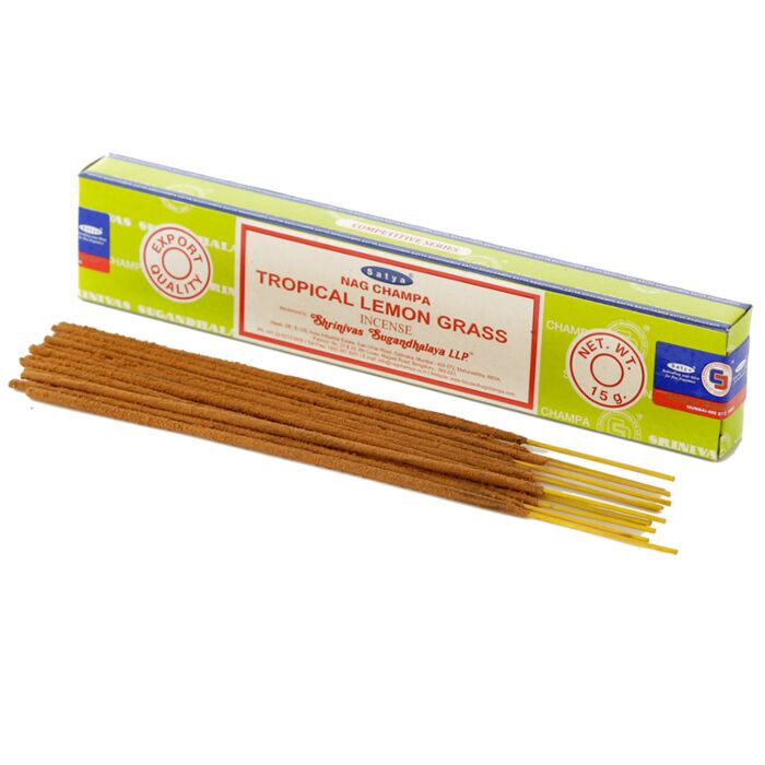 01366 Bețișoare de Tămâie Satya Nag Champa - Lemongrass