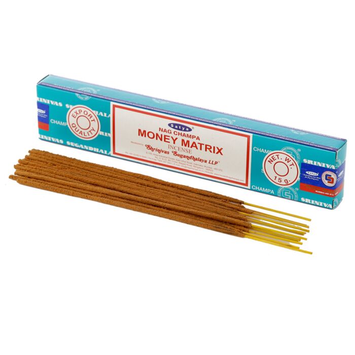 01409 Bețișoare de Tămâie Satya Nag Champa - Money Matrix