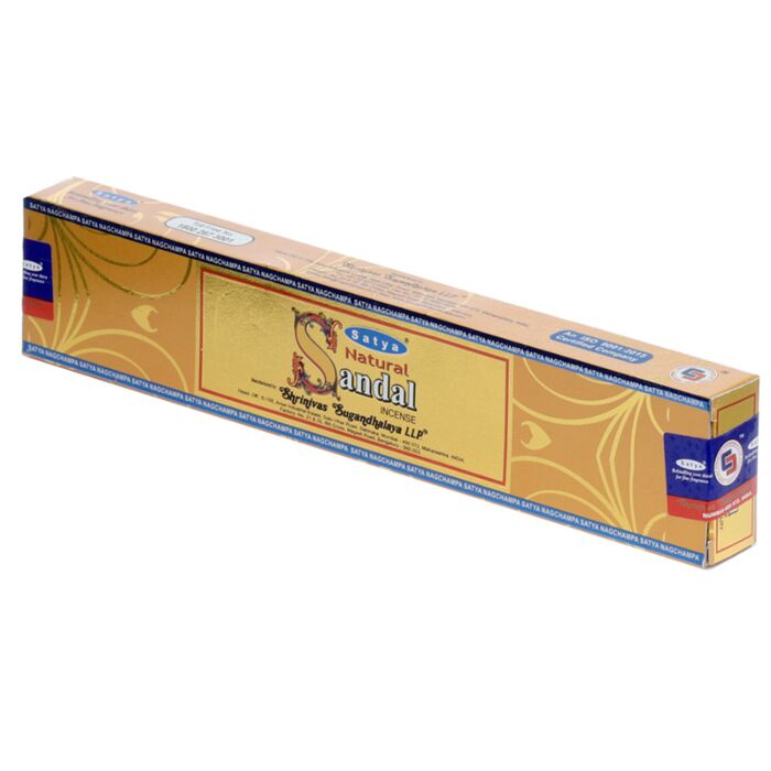01442 Bețișoare de Tămâie Satya Nag Champa - Lemn de Santal Natural