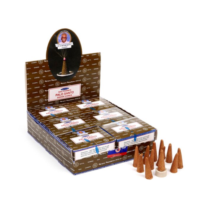 Conuri de Tămâie Satya - Palo Santo Nag Champa - Dhoop