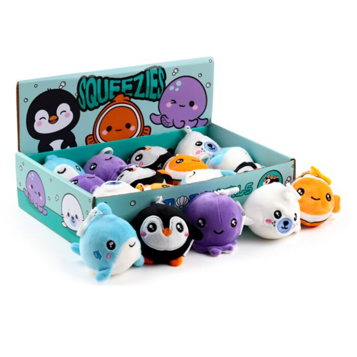 Breloc Squishy din Pluș - Animale Marine - Adoramals