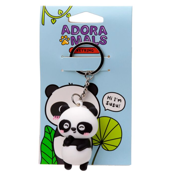 Breloc 3D din PVC - Susu Panda - Adoramals