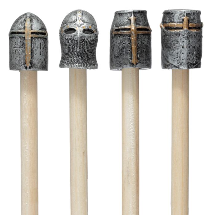 Creion cu Decorație - Cască de Cavaler Medieval