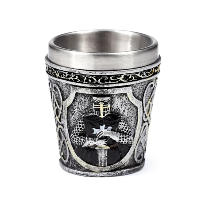 Pahar pentru Shoturi - Cavaler Medieval Negru