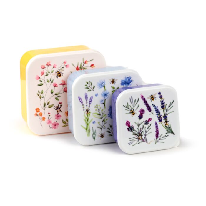 Set de 3 Cutii pentru Mâncare M/L/XL - Nectar Meadows