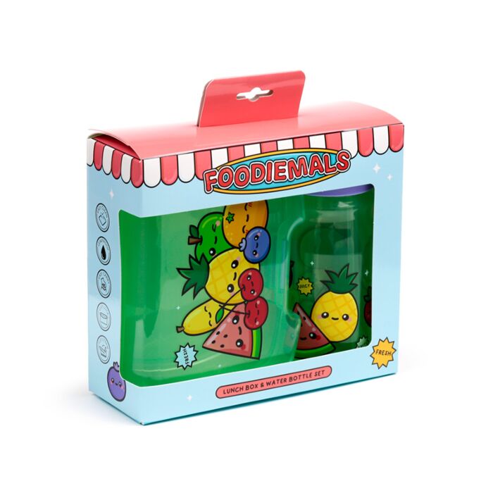 Set pentru Prânz cu Sticluță - Foodiemals